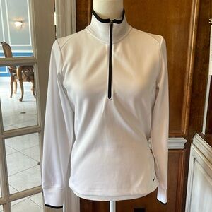 Nike golf dri-fit pullover jacket women’s medium 100% polyester zip front NWOT
